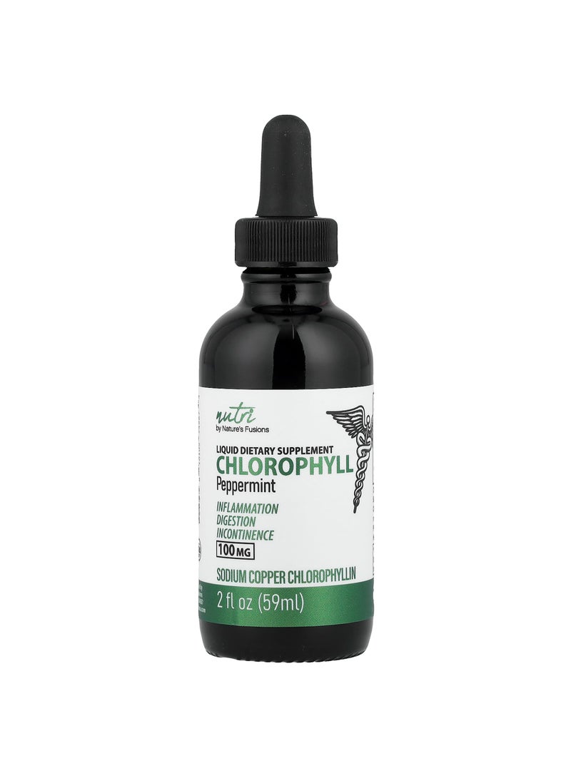 Nutri, Chlorophyll, Peppermint, 2 fl oz (59 ml)
