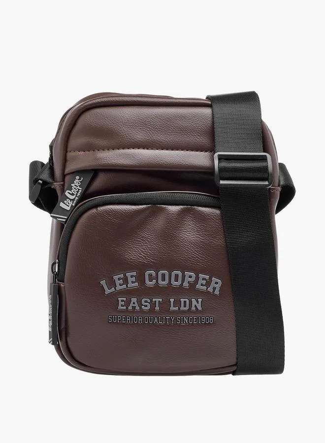 لي كوبر حقيبة كروس بودي رجالية بنقوش