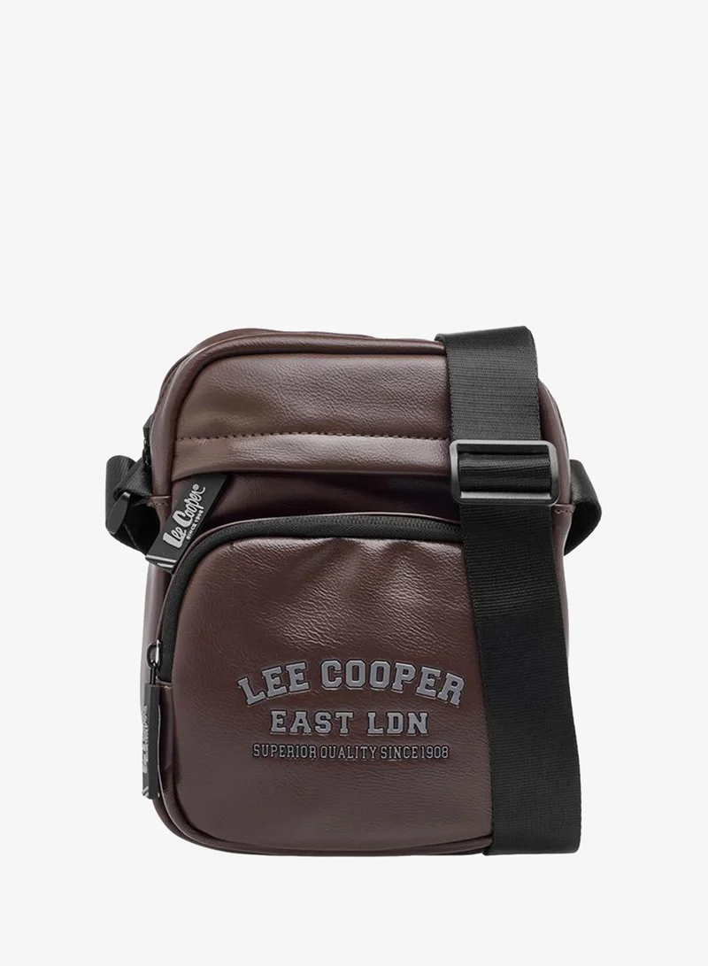 Lee Cooper Men Textured Crossbody Bag