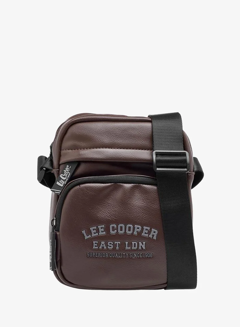 Lee Cooper Men Textured Crossbody Bag