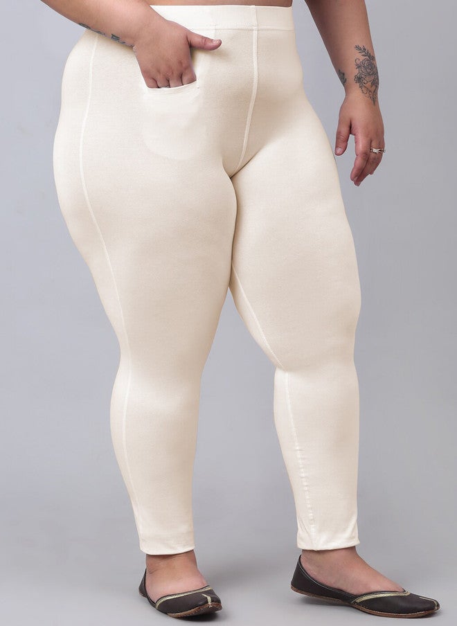 Trend Level Women Super Plus Size Mid Rise Easy Wash Trousers - Image 2