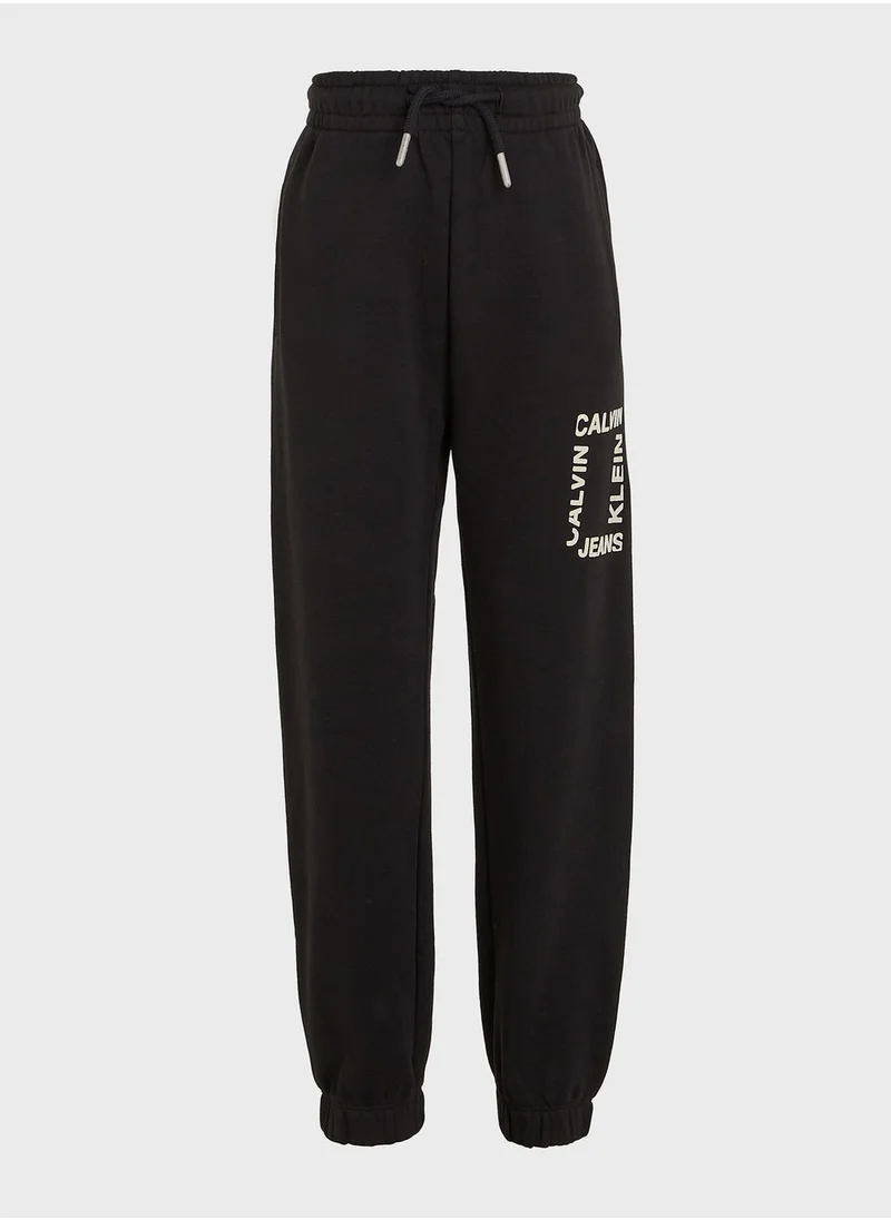 Calvin Klein Jeans Kids Logo Sweatpants