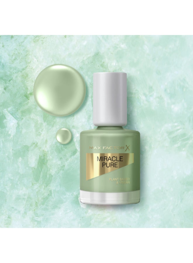 Max Factor طلاء أظافر معجزة نقي، مجموعة كريستال الشفاء - اليشم المحظوظ، 12 مل - Image 4