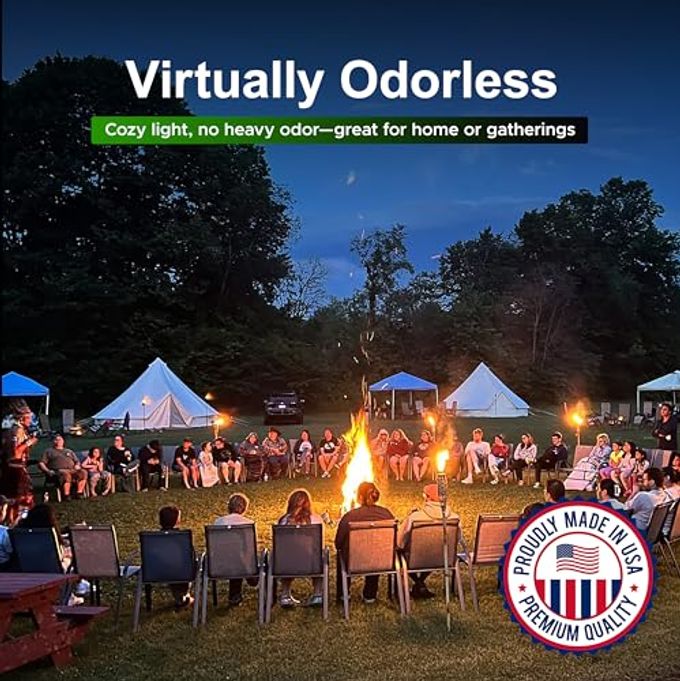 Firefly Kosher Candle & Lamp Oil, Eucalyptus Scent  Ultra Clean-Burning Liquid Paraffin, Smokeless & Virtually Odorless  32 oz - Image 3