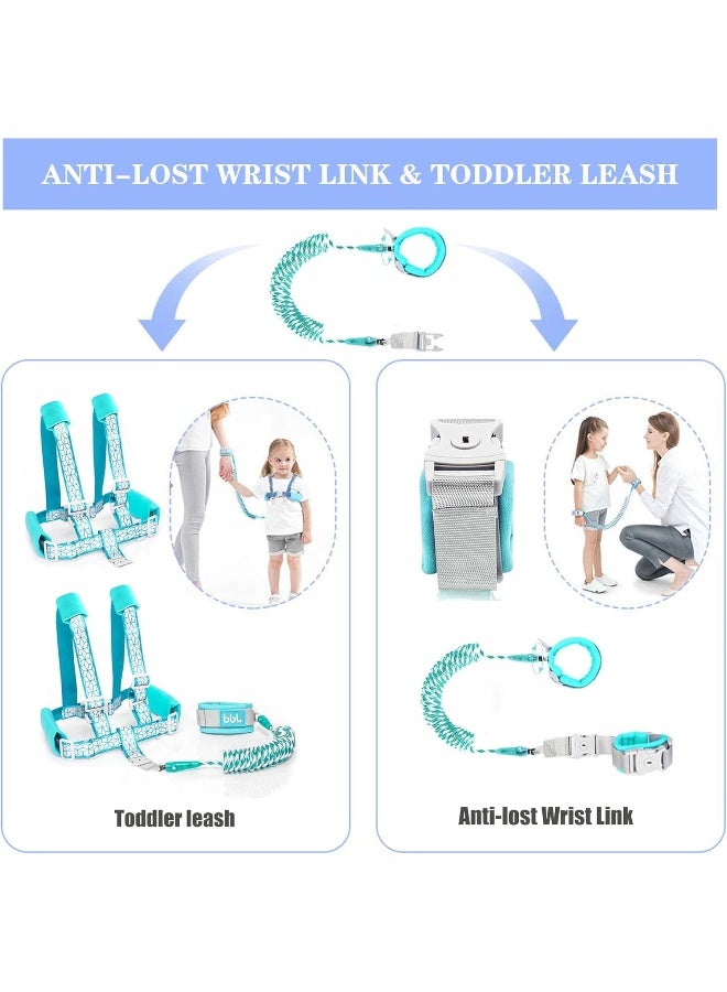 WSZCML Toddler Leash for Walking, Toddler Safety Harnesses Leashes, Safety Harness with Lock for Kids - Image 2
