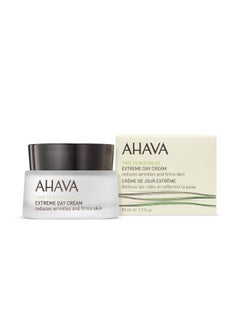 AHAVA AHAVA Extreme Day Cream - Silky Soft, Reduces Wrinkles, Firms & Strengthens Skin, Enriched with Patented Extreme Complex, Exclusive Dead Sea Osmoter, Peptides, Hyaluronic Acid & Resveratrol 1.7 Fl.Oz  - Image 2