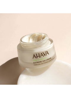 AHAVA AHAVA Extreme Day Cream - Silky Soft, Reduces Wrinkles, Firms & Strengthens Skin, Enriched with Patented Extreme Complex, Exclusive Dead Sea Osmoter, Peptides, Hyaluronic Acid & Resveratrol 1.7 Fl.Oz  - Image 4