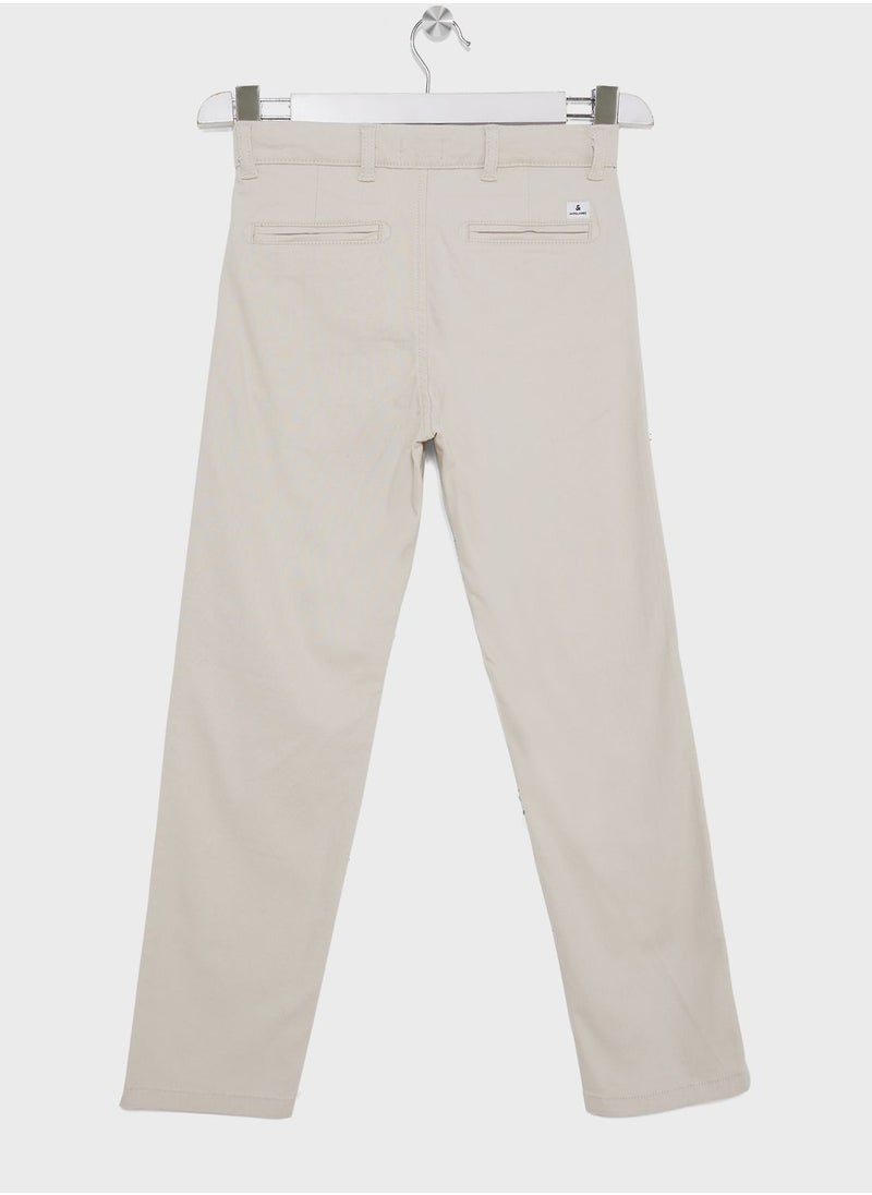 Jack & Jones Junior - Youth Essential Chino Pants - Image 1