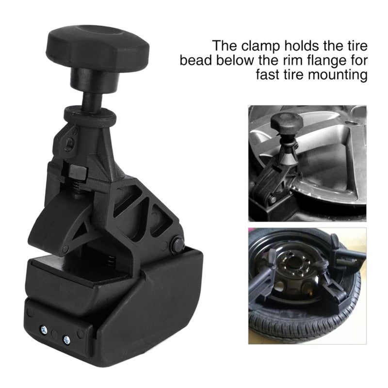 Plastic Tire Changer Tool: Durable Plastic Polymer Construction - Time-Saving Bead Clamp Tool for Low Profile Run Flat Tire Mounting Demounting - Image 2