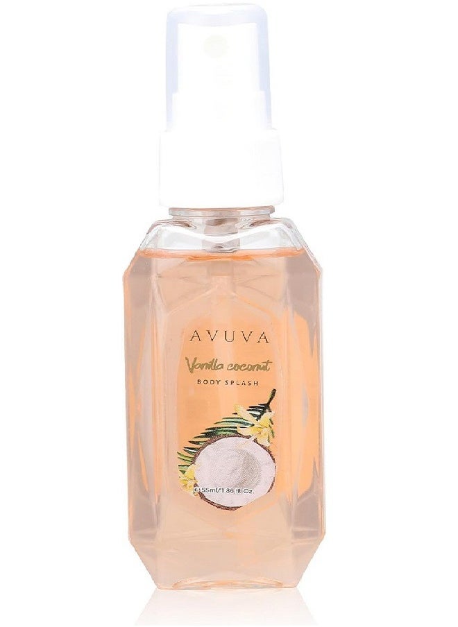 Avuva - Body Splash Vanilla coconut 55mle - Image 1