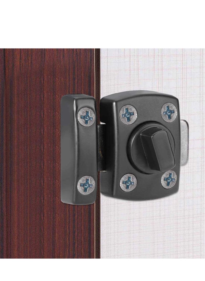 KASTWAVE - Door Lock Slide Gate Latch Tiny Door Bolt Bathroom Latch Rotate Bolt Gate Latch Door Lock - Image 1