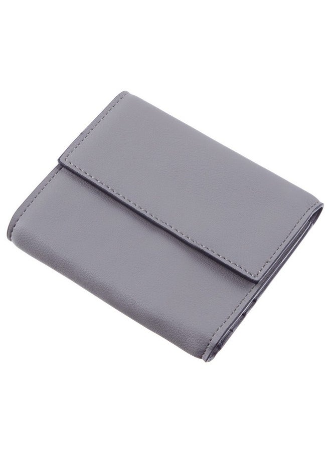 Rfid Blocking Small Mini Compact Wallet Coin Pouch Holder Trifold Credit Card Holder Pocket Purse For Women (Napa Grey) - pzsku/Z599C030928B96E057876Z/45/_/1714990524/a7ce00e2-918d-4afc-a03f-d2ea7c121f25