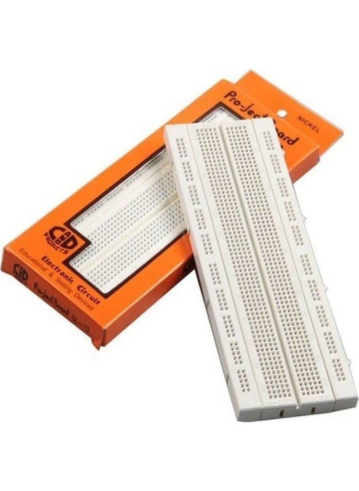 Koodmax - Gl-12 Large Breadboard 840 Pin 175 67 8mm Adhesive Breadboard Circuit Board - Image 1