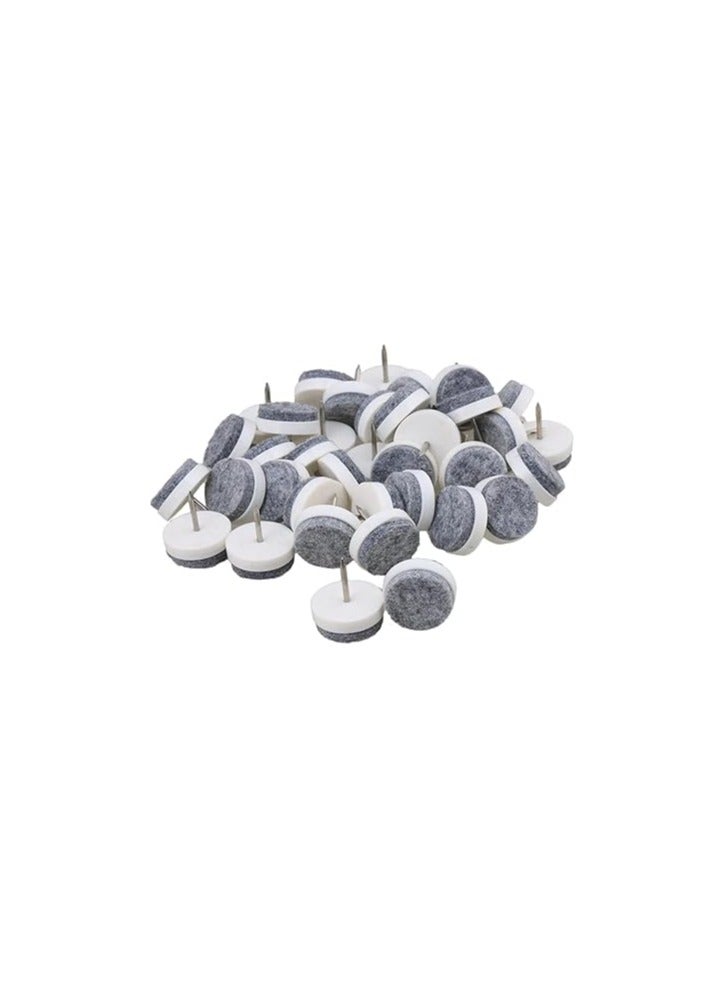 Furniture Protective Pads (24mm Nail Head) 20pcs Furniture Floor Protectors Anti-Slip Floor Protectors to Hold Furniture in Place  - Image 3