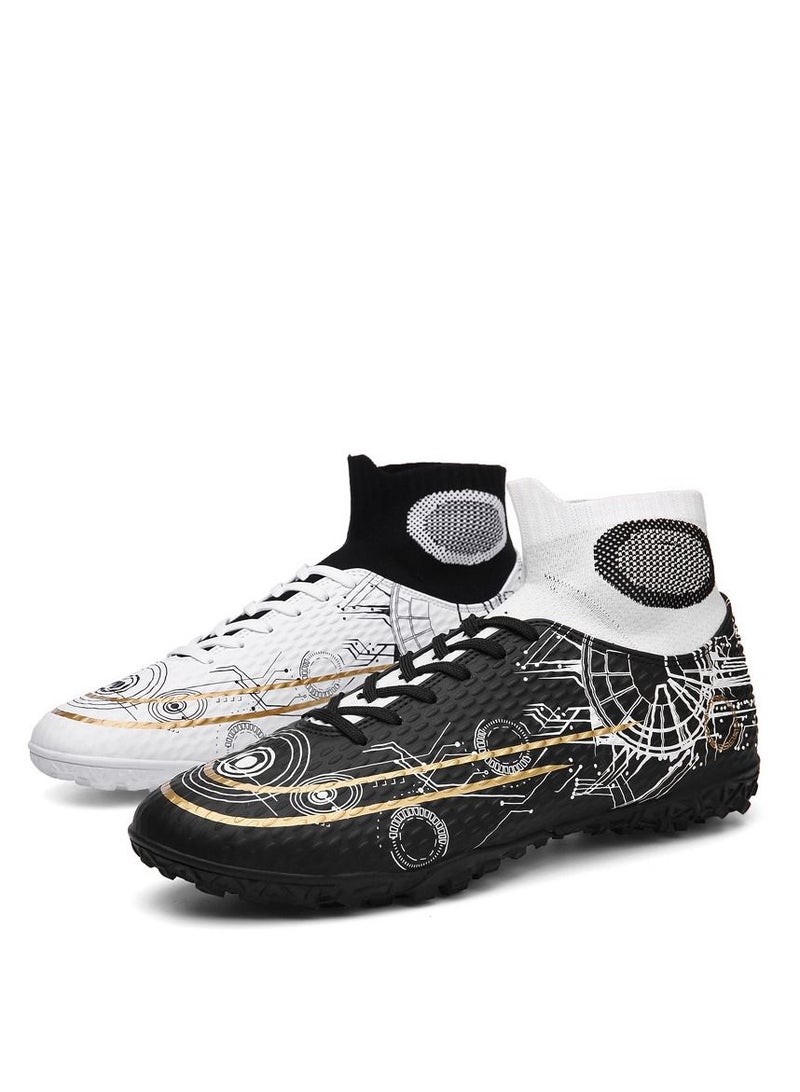 Y&D Football Shoes Male  Broken Nail Primary School Children Mandarin Duck Couple Artificial Grass Sports  - Image 1