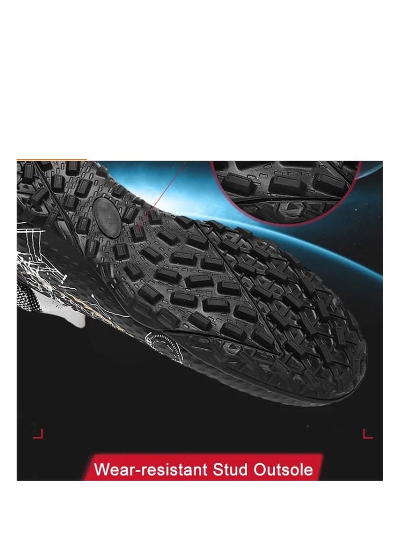 Y&D Football Shoes Male  Broken Nail Primary School Children Mandarin Duck Couple Artificial Grass Sports  - Image 4