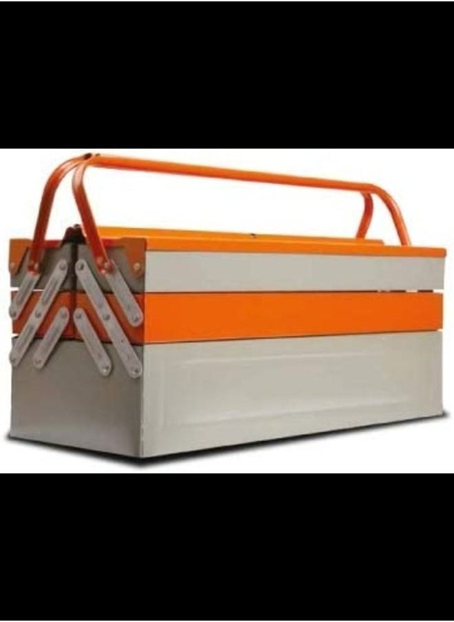 ABBASALI - Metal Tool Box Tray, Orange - 21 inch - Image 1