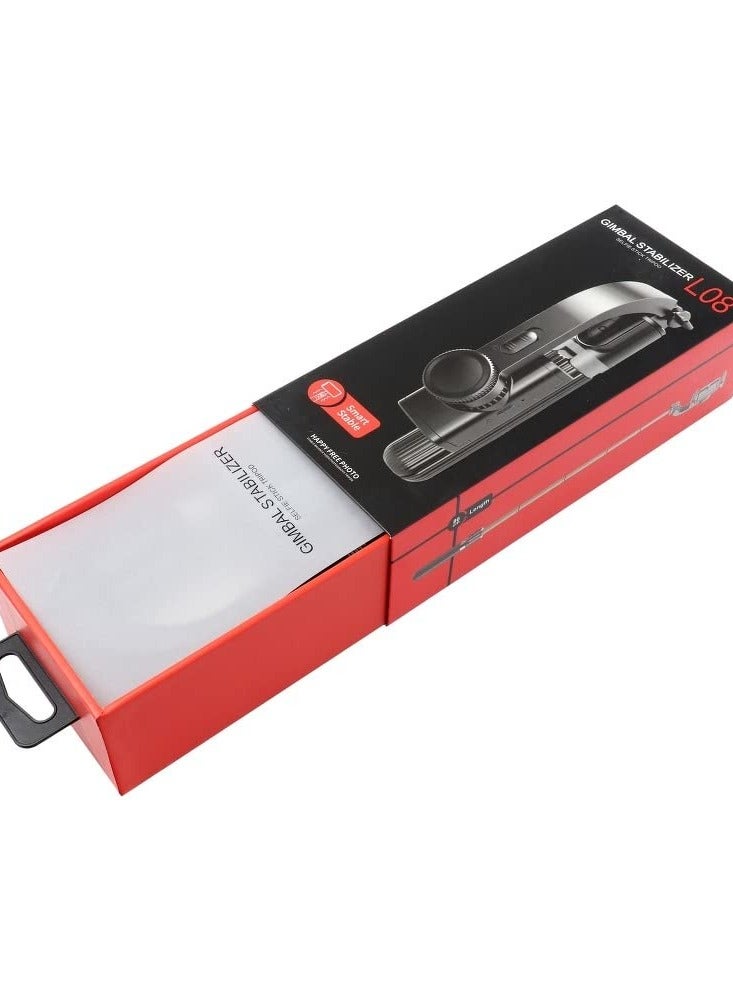 Stargold L08 Anti-Shake Smart Selfie Stick Gimbal Selfie Stick Tripod, Foldable tripod handheld gimbal Auto smart phone stabilizer extendable selfie stick L08 with BT wireless control remote - Image 5