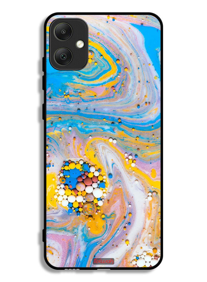 Tolwak Samsung Galaxy A05 Protective Case Cover Gems Colorful Abstraction - Image 1