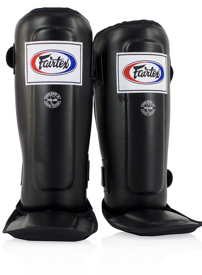 FAIRTEX SP3 Pro Style Shin Guards - Black, Blue, Red - Image 5