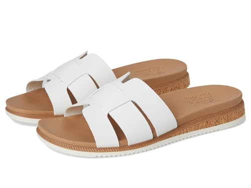 SKECHERS صندل سكيشرز النسائي ديزرت كيس لو-بيك لوك، أبيض، 9 - Image 1