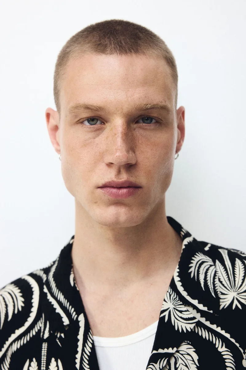 H&M  Relaxed Fit Resort shirt for Men | Best Price UAE
