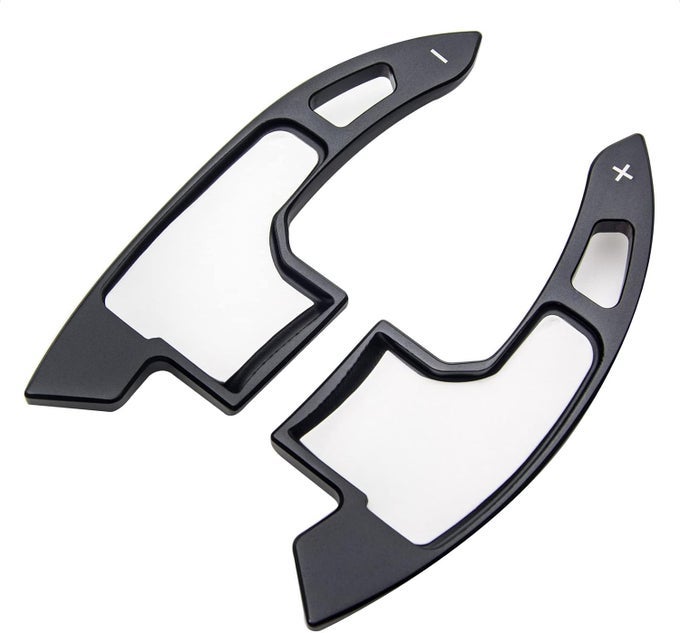 Steering Wheel Shift Paddle Shifter Extension Aluminum Alloy Trim Cover for Ford Mustang 2015-2021