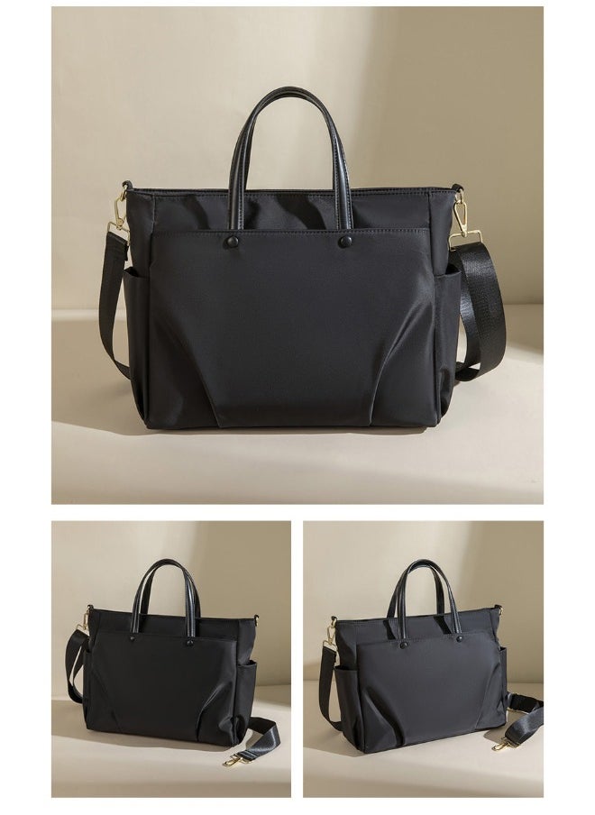 Rup Art Laptop Bag Women Shoulder Portable Large-Capacity Briefcase Shoulder Crossbody Tote 16 Inch Inner Sleeve Ladies Bag Nylon Work Tote Bag  - Image 3