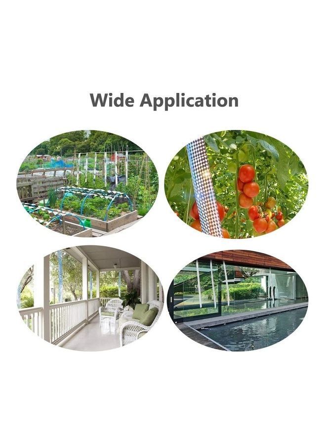 NIBEMINENT Bird Scare Reflective Tape Multicolour 106.68meter - Image 5