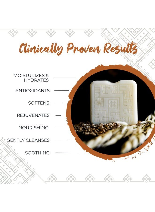 Viori Native Essence Body Wash Bar -120 Gram Unscented - Body Soap Bar with Handcrafted Longsheng Rice Water & Natural Ingredients - Sulfate-free, Paraben-free, Cruelty-free, 100% Vegan, Zero-Waste - Image 2