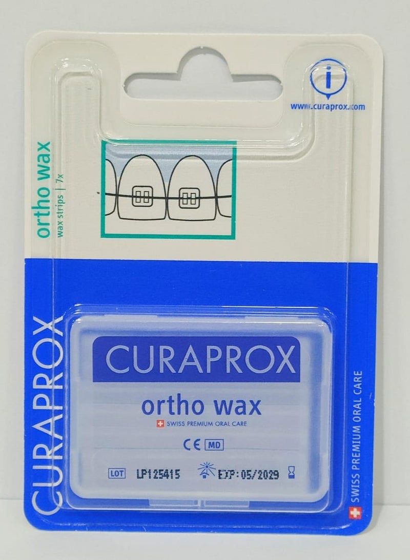 Curaprox Orthodontic Wax 7 Pieces - Image 1