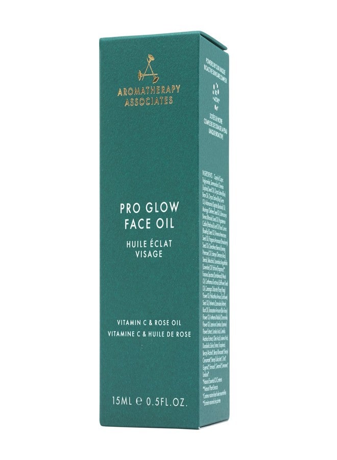 Aromatherapy Associates Pro Glow Face Oil with Rose, Geranium & Frankincense, Hydrating Facial Oil for Soft, Radiant-Looking Skin, Peach Kernel & Vitamin C Blend, 0.5 fl oz - Image 3