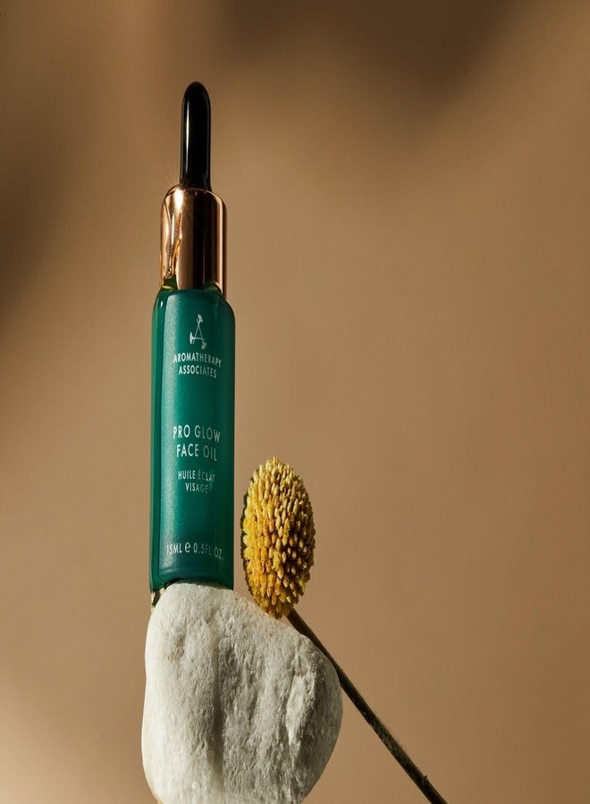 Aromatherapy Associates Pro Glow Face Oil with Rose, Geranium & Frankincense, Hydrating Facial Oil for Soft, Radiant-Looking Skin, Peach Kernel & Vitamin C Blend, 0.5 fl oz - Image 5