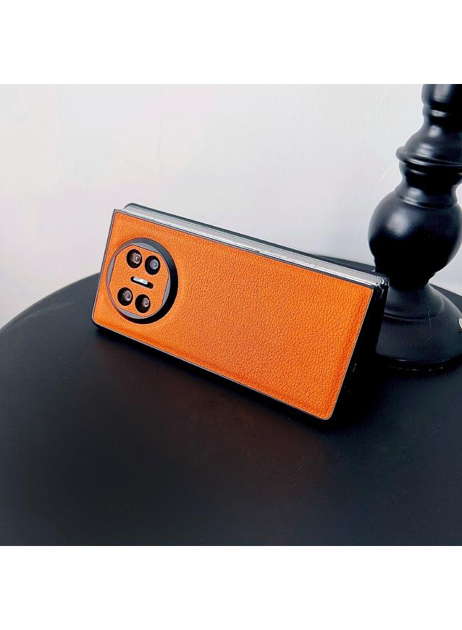 Zaboon Case For Huawei Mate X5 Litchi Texture PU + PC Shockproof Phone Case - Image 5