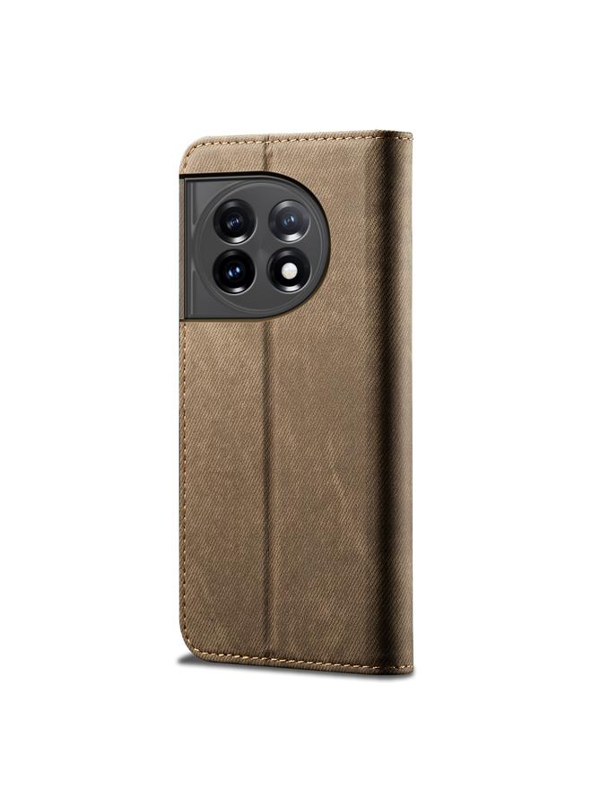 اس-توب جراب هاتف OnePlus 11R من الجلد المنفوخ بملمس الدنيم - Image 3