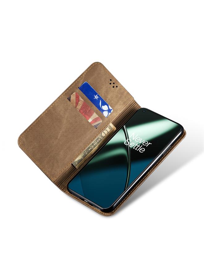 اس-توب جراب هاتف OnePlus 11R من الجلد المنفوخ بملمس الدنيم - Image 4