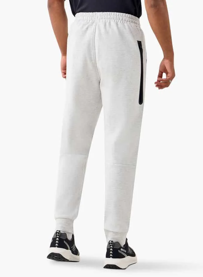 Kappa Joggers With Heat Sealed Zipper For Male