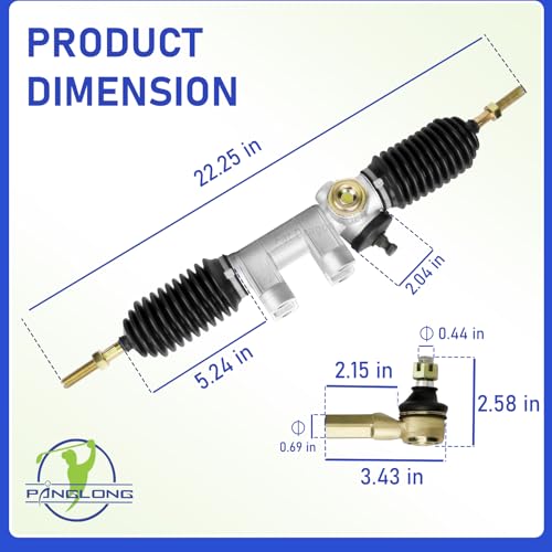 Panglong Suitable for Yamaha G22 Steering Rack, Steering Gear Box Assembly Applicable to Yamaha G22 Golf Cart, Replace OEM #2003-07 - Image 5