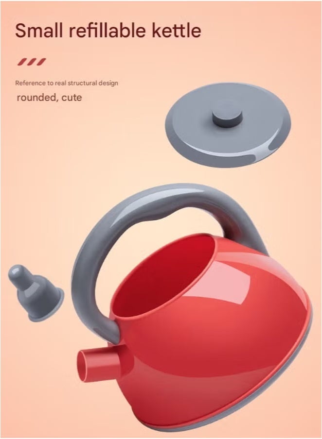 مجموعة ألعاب مطبخ للأطفال مكونة من 59 قطعة، ألعاب طبخ طعام وهمية، ألعاب أطفال داخلية DIY، مجموعة طبخ للأطفال مع أواني ومقالي، شواية باربيكيو، تقطيع الطعام والخضروات. - Image 5