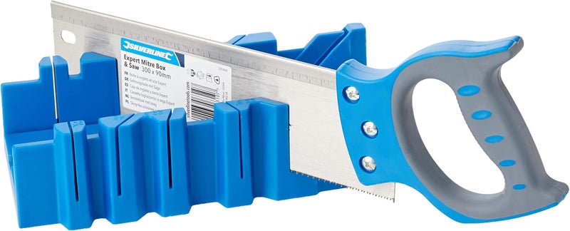 Silverline 335464 Expert Mitre Box and Saw 300 x 90 mm - Image 3