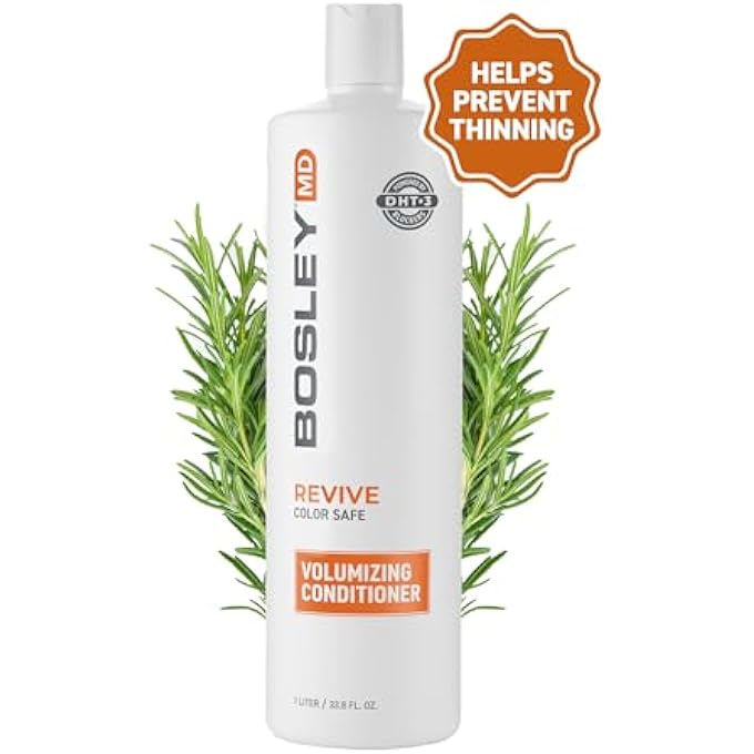 BOSLEYMD BOSREVIVE VOLUMIZING CONDITIONER FOR NOTICEABLY THINNING AND COLOR/CHEMICALLY-TREATED HAIR, 33.8 FL OZ - Image 3