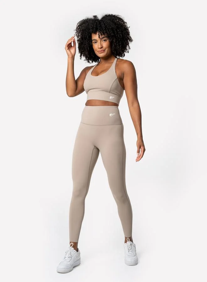 بالم فيت Palmfit Women Tan Evolve Seamless Active Leggings