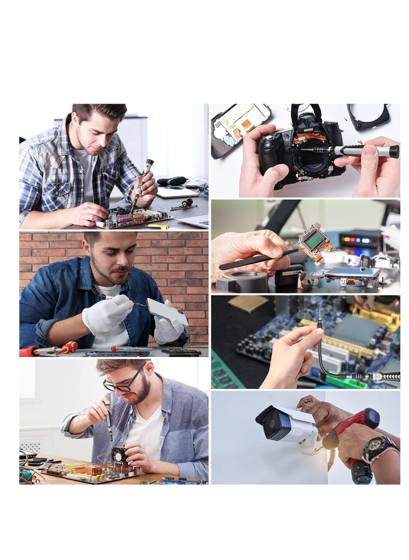 Y&D - 130 in 1 Precision Screwdriver Set, Bit Sets Mini Set with Portable Case, DIY Repair Tools Kit for iPhone Laptop PC Watch Glasses and Other Electronics - Image 1