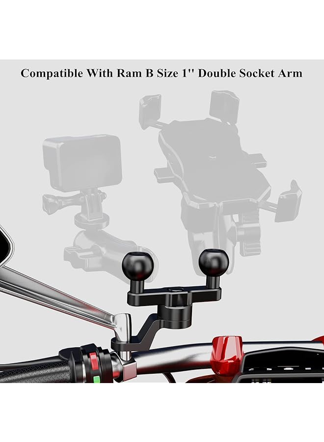 Oasisgalore Aluminum Phone Holder For Bike Motorcycle, Phone Mount For Motorcycle Bike Mobile Holder For Bike  - Image 3