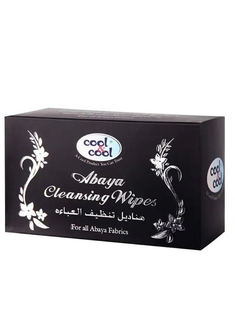 Cool Abaya cleaning wipes, 12 pieces