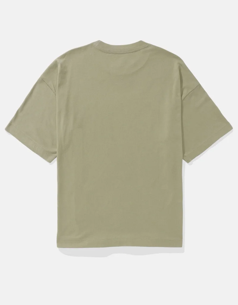 American Eagle  AE Oversized Crewneck T-Shirt for Men | Best Price UAE