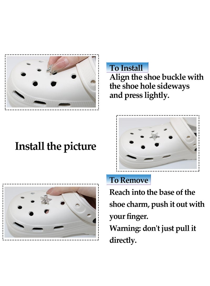 2PCS Unisex-Adult Jibbitz Shoe Decoration Charms for Clogs Sandals, anemone Series Diy Accessories for Girls Women Party Favors Gifts(Not Incleded Shoes) - Image 2