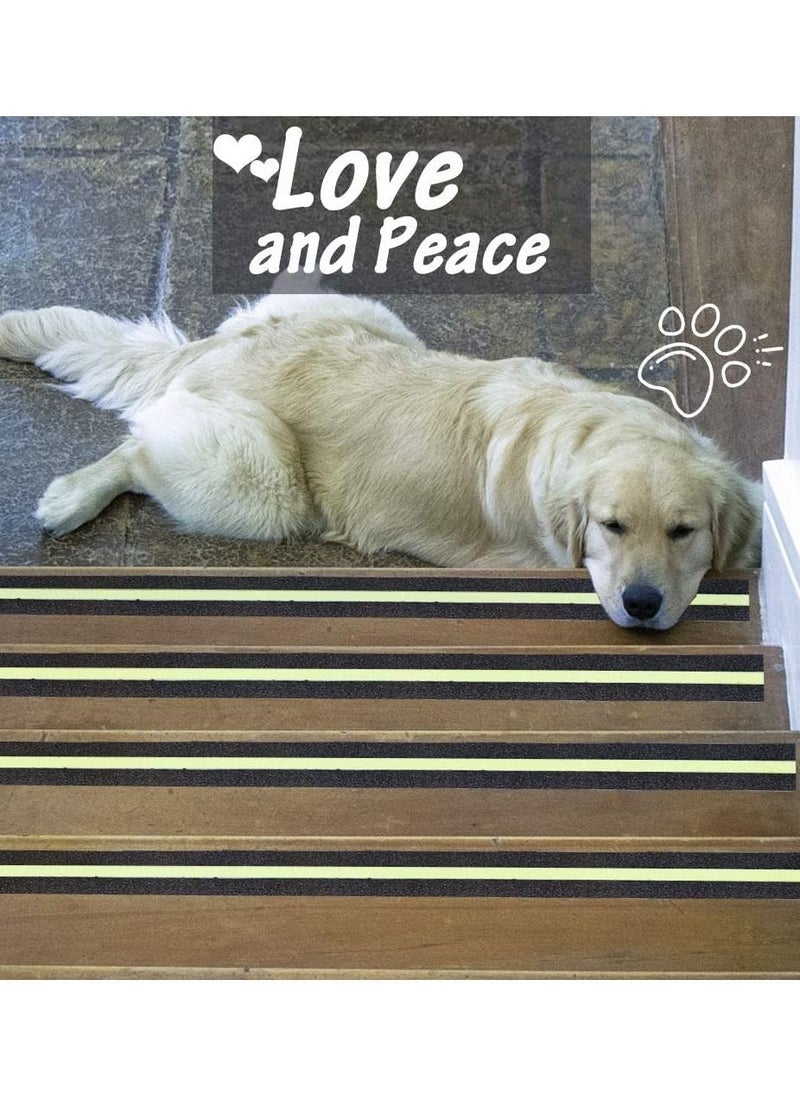 Y&D - Anti Slip Tape 5CM width / 50CM Length Stickers for Stairs Decking Strips Stair Floor Bathroom Self Adhesive - Image 1