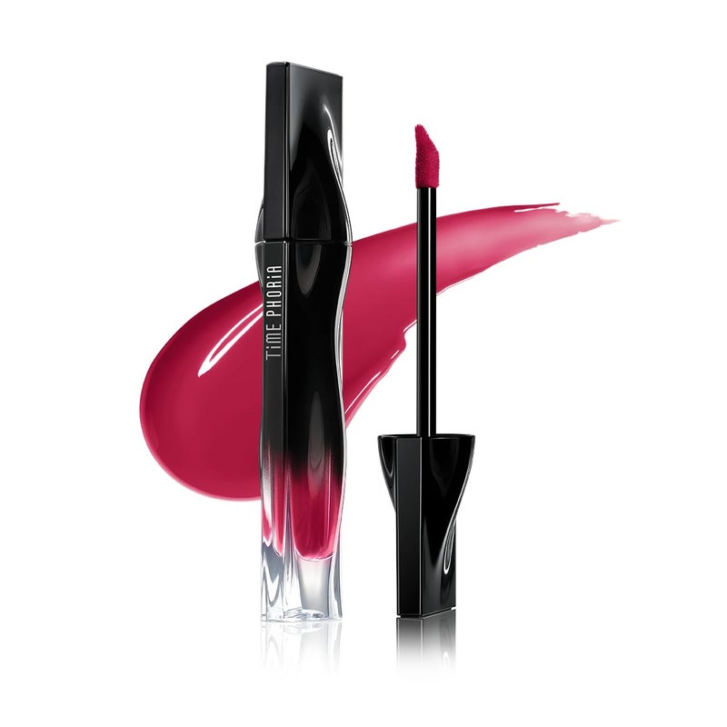 TIMEPHORIA Stellar Dust Lip Stain 15 Aureon, Transfer-Proof & Smudge-Proof Lip Gloss, Reddish Pink Tinted Glossy Finish, High-Pigment Vibrant Color, Hydrating Lightweight Long-Lasting Lip Makeup - Image 1