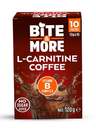 Bite & More L- Carnitine Coffee (10x12g) 120g - pzsku/Z599DBA3C4F6F2DD211BFZ/45/_/1706446355/efdae2fa-5aad-46f1-b154-e36b7e207356